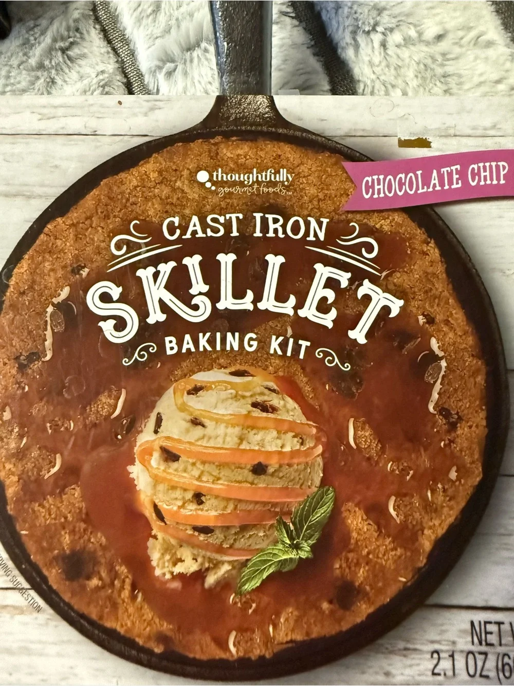 Cast Iron Skillet Baking Kit - Chocolate Chip
